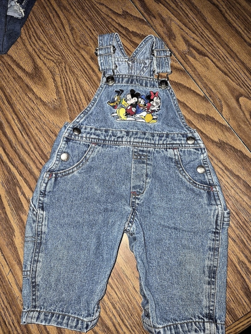 Disney Kids Denim Overalls in Blue